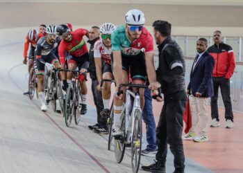 فراعنة الدراجات يتوجون بلقب البطولة العربية للمضمار