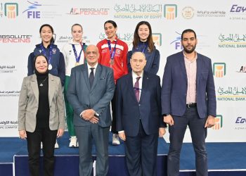 فرح محفوظ تتوج ببرونزية كأس العالم لسيف المبارزة للناشئات بالعاصمة الإدارية الجديدة