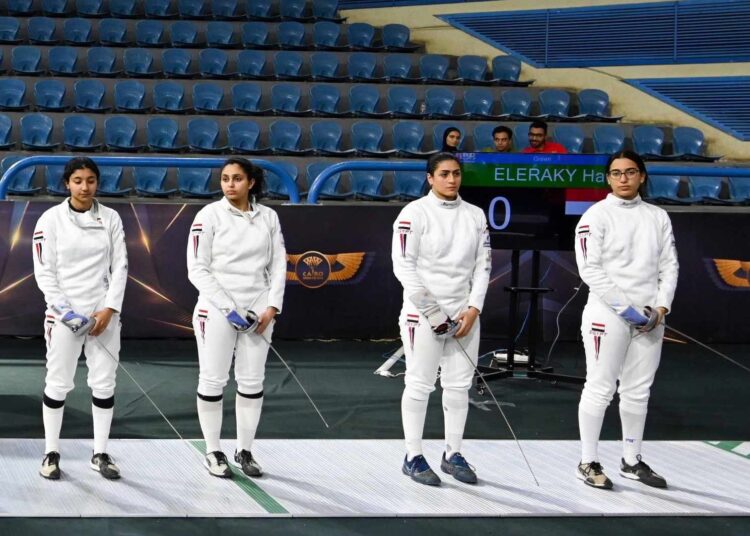 تعرف على المرشحات لتمثيل مصر في كأس العالم لسيف المبارزة للناشئات