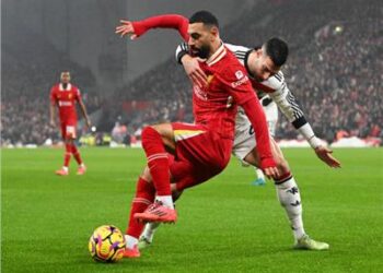 ليفربول ضد مانشستر يونايتد شوط أول تعادل