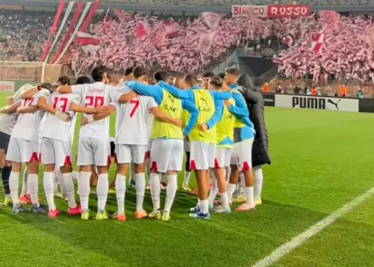 الزمالك يتصدر مجموعته بثلاثية أمام بلاك بولز في الكونفدرالية