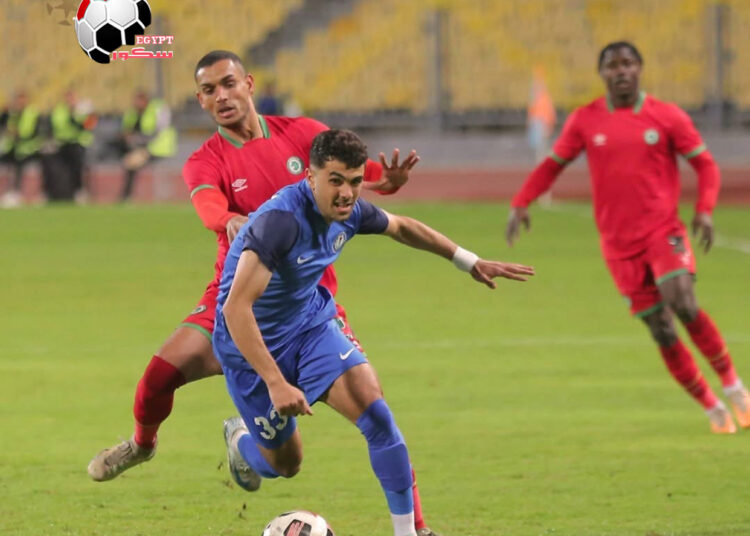 سموحة يهزم مودرن سبورت بهدف حسام حسن