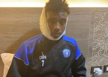 واقعة مؤسفة في مباراة أسوان وطنطا..كسر فك لاعب وبلاغ للنيابة|صورة