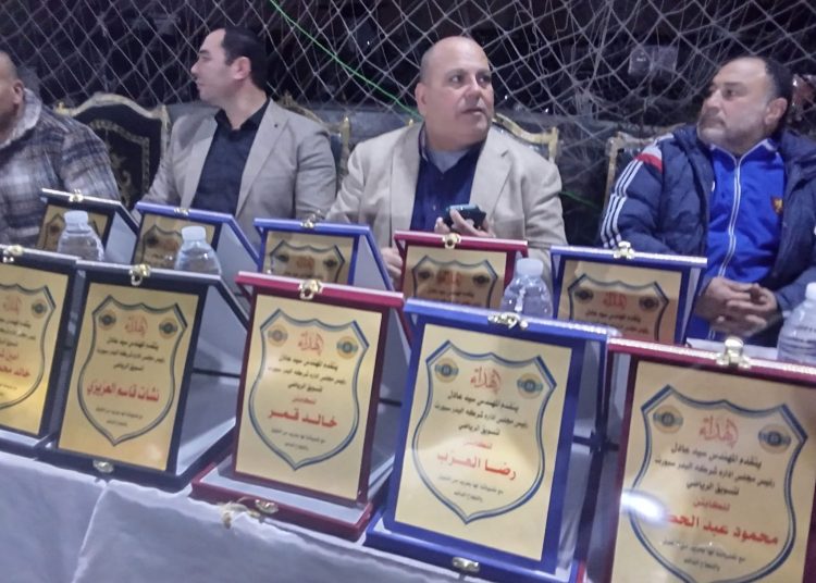 إحتفالاً بعيد االشرطة المصرية أهالي طنطا ينظمون إفتتاحية رياضية