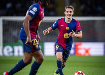 لامين يامال يكسر التعادل ويمنح برشلونة التقدم على أتالانتا