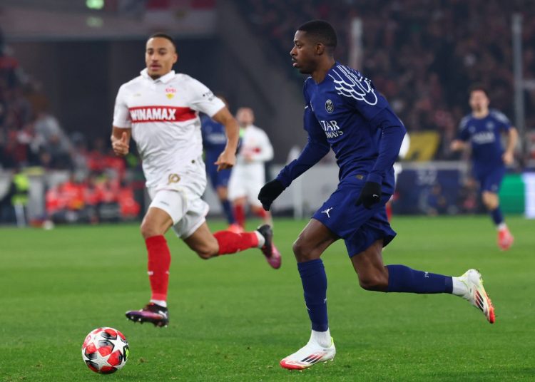 باريس سان جيرمان ينتزع فوزًا عريضًا على شتوتجارت في دوري الأبطال
