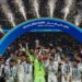 شاهد احتفالات البحرين بعد الفوز بكأس الخليج العربي في الكويت