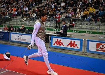 وزير الرياضة يهنئ عبدالرحمن طلبة ببرونزية الجائزة الكبرى لسلاح الشيش في إيطاليا