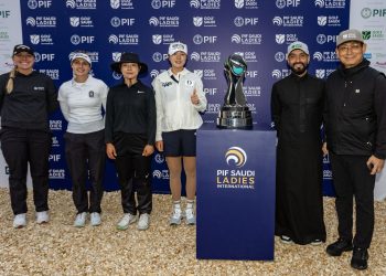 بنات كوريا ” سومي لي ” بطلات دولية السعودية للجولف