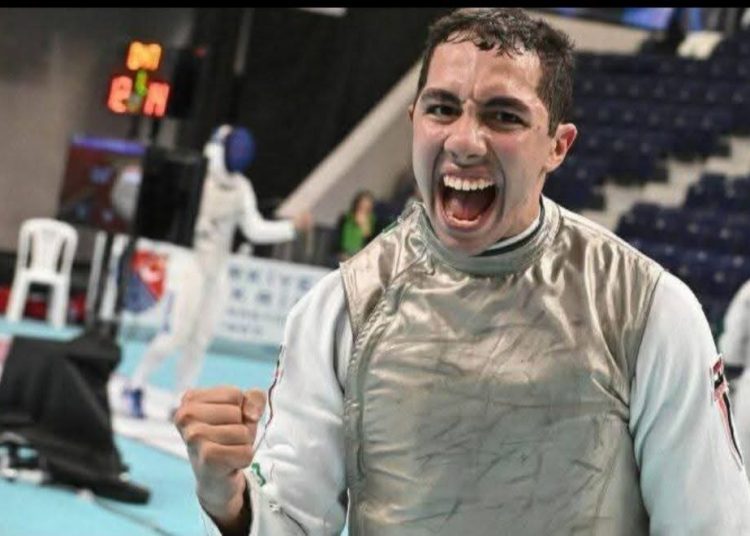 محمد حمزة يودع بطولة الجائزة الكبرى لسلاح الشيش بعد مباراة ماراثونية أمام بطل إسبانيا