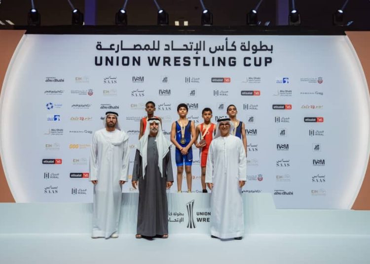400 لاعب يشاركون في النسخة الثانية من كأس اتحاد الإمارات للمصارعة بأبوظبي