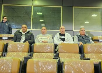 جهاز منتخب مصر بقيادة التوأم حسن في مباراة الأهلي و غزل المحلة