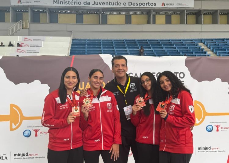 مصر تضيف 10 ميداليات جديدة في اليوم الثاني ببطولة أفريقيا للسلاح للناشئين والشباب بأنجولا