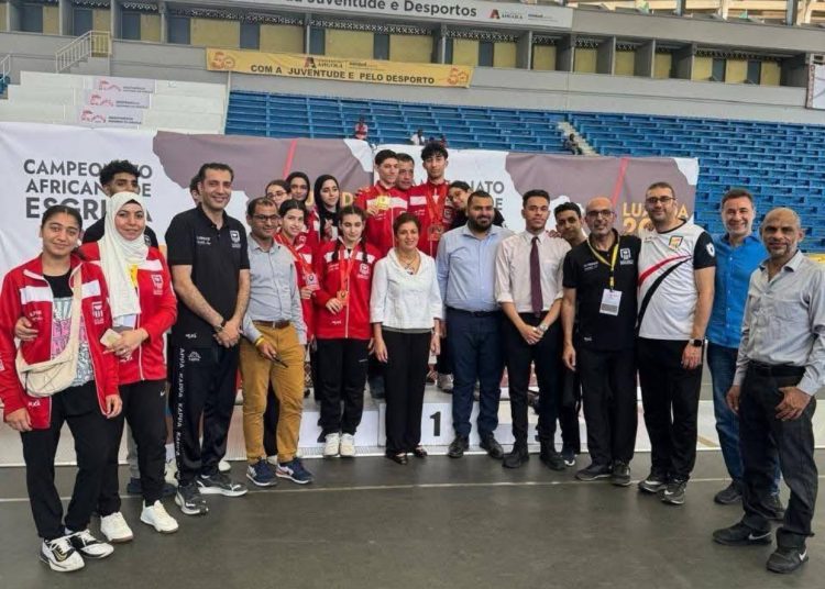 مصر تحصد 5 ميداليات ذهبية في اليوم الأخير ببطولة أفريقيا للسلاح للناشئين والشباب