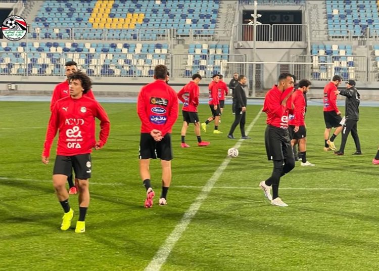 منتخب المحليين يؤدي مرانه الرئيسي استعدادًا لموقعة جنوب أفريقيا