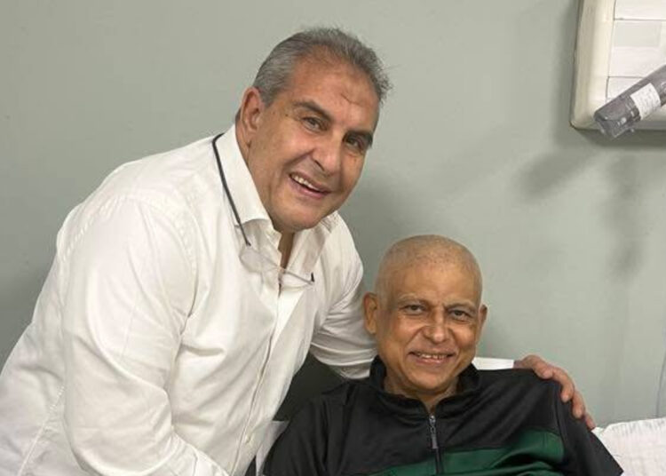 صابر عيد يوجه رسالة شكر لـ طاهر أبو زيد