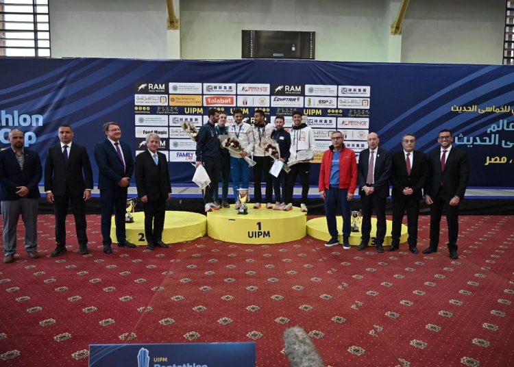 مهند شعبان يتوج ببرونزية كأس العالم للخماسي الحديث رجال