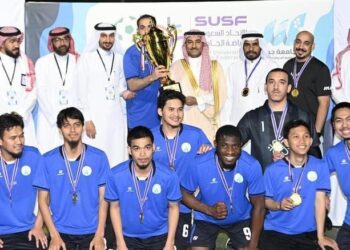 الجامعة الإسلامية تتوج بلقب البطولة التنشيطية لكرة القدم المصغرة بجامعة جدة