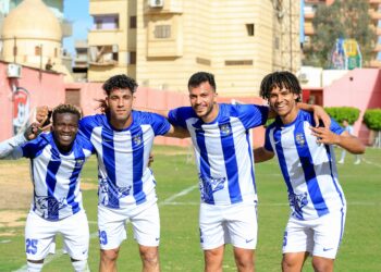 المقاولون يفوز على المنصورة بهدف أوجيري بدوري المحترفين