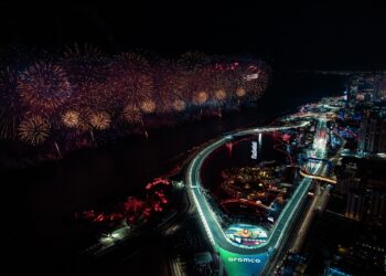 حلبة كورنيش جدة تشهد سباق جائزة السعودية الكبرى stc للفورمولا1