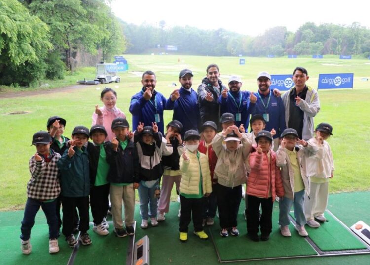 “جولف السعودية” تقدّم دورات “جو جولف” المجانية للأطفال الكوريين والسعوديين خلال بطولة أرامكو كوريا