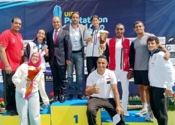 فريدة خليل تتوج بالذهبية وملك إسماعيل بالبرونزية في كأس العالم للخماسي الحديث ببلغاريا