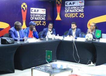 سيتي كلوب تضع اللمسات النهائية لإقامة مباراة مصر وغانا بأمم أفريقيا للشباب بإستاد السويس