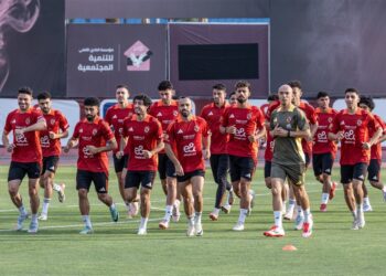 الأهلي يؤدي مرانه الأول في ميامي