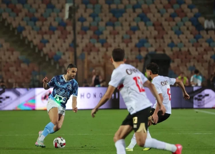 بيراميدز يتقدم على الزمالك بهدف قطة في الشوط الأول لنهائي الكأس