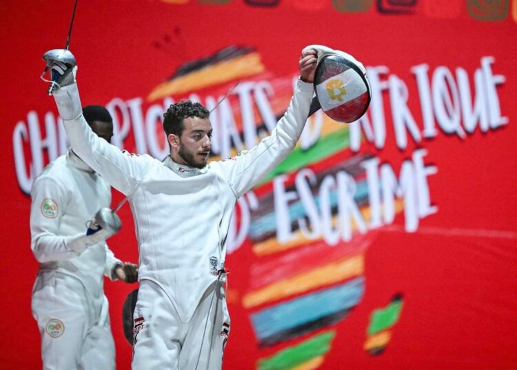 6 ميداليات لأبطال مصر في اليوم الأول لبطولة أفريقيا للسلاح بنيجيريا