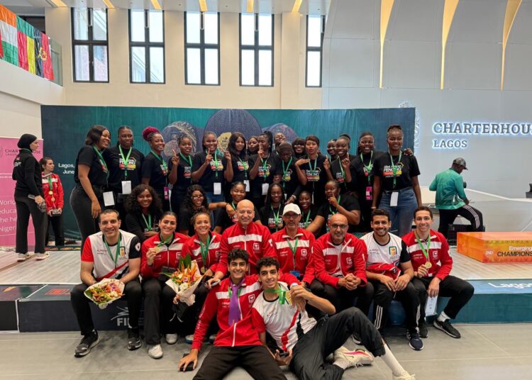 وزير الشباب والرياضة يهنئ أبطال مصر بعد تصدرهم جدول بطولة أفريقيا للسلاح