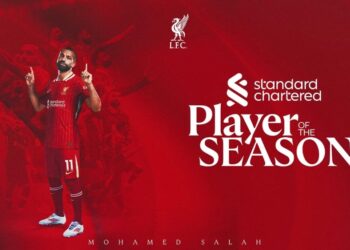 محمد صلاح يفوز بجائزة لاعب الموسم في ليفربول للمرة الخامسة