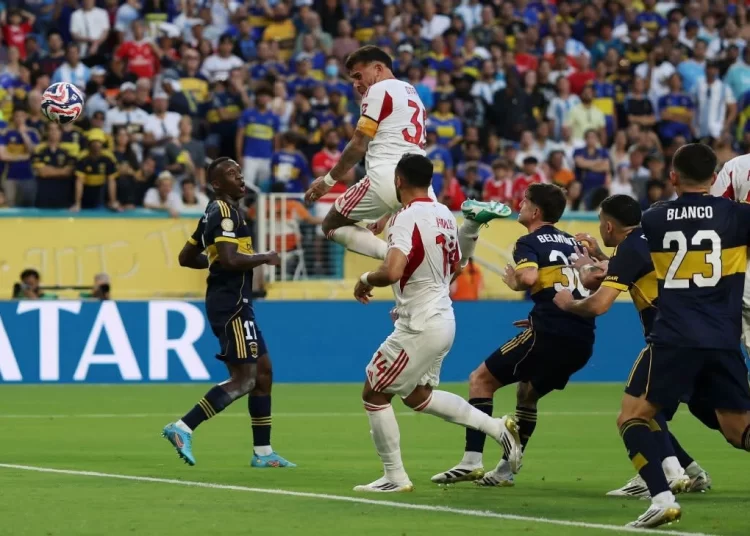 عقوبات قاسية من فيفا علي لاعبي مباراة بنفيكا وبوكا جونيورز في مونديال الأندية