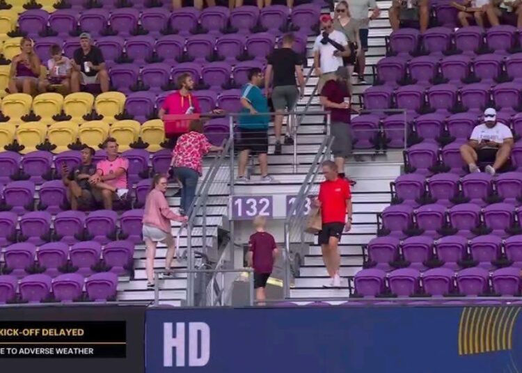 عاصفة مفاجئة تؤجل لقاء صنداونز وأولسان بكأس العالم للأندية