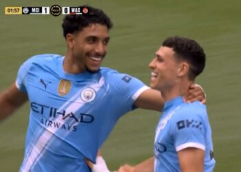 مانشستر سيتي يضرب بقوة ويُنهي الشوط الأول متقدما أمام الوداد