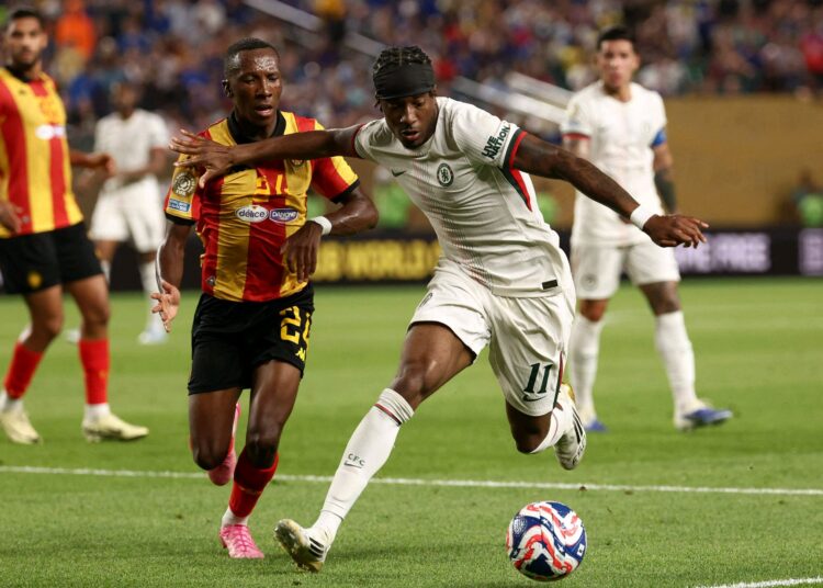 الشوط الأول.. تشيلسي يُنهي صمود الترجي بهدفَي توسين وديلاپ