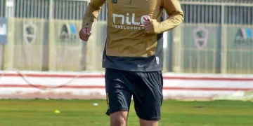 محمود جهاد يخضع لبرنامج تدريبي خاص في معسكر الزمالك