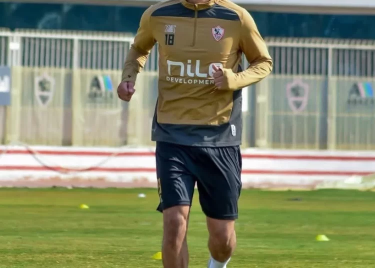 محمود جهاد يخضع لبرنامج تدريبي خاص في معسكر الزمالك