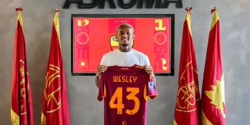رسميًا.. روما يتفوق على السيتي ويتعاقد مع ويسلي
