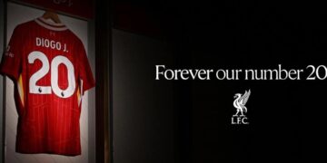 ليفربول يخلّد ذكرى جوتا: الرقم 20 يُحجب إلى الأبد