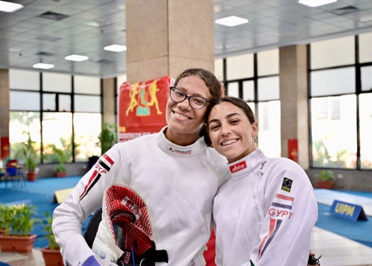 انطلاق منافسات تتابع الناشئين والناشئات ببطولة العالم للتتابعات للخماسي الحديث