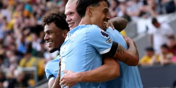 بظهور أول لمرموش.. مانشستر سيتي يكتسح وولفرهامبتون برباعية في البريميرليج