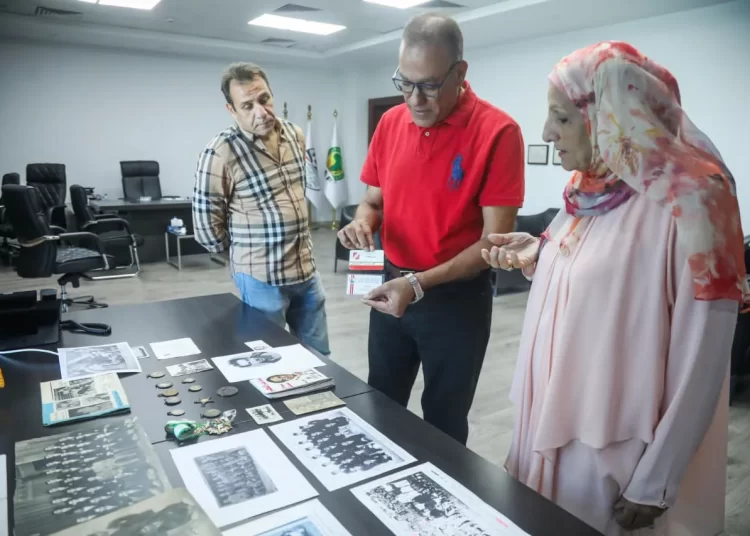 مقتنيات “صقر الكرة المصرية” تزين متحف اتحاد الكرة الجديد
