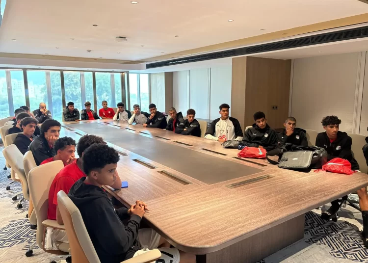 منتخب مصر تحت 17 عامًا يستعد لمواجهة عمان في كأس الخليج