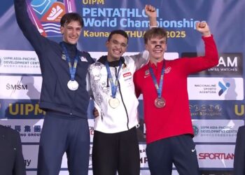 معتز وائل يكتب التاريخ.. أول ذهبية لمصر في بطولة العالم للخماسي الحديث