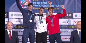 معتز وائل يكتب التاريخ.. أول ذهبية لمصر في بطولة العالم للخماسي الحديث