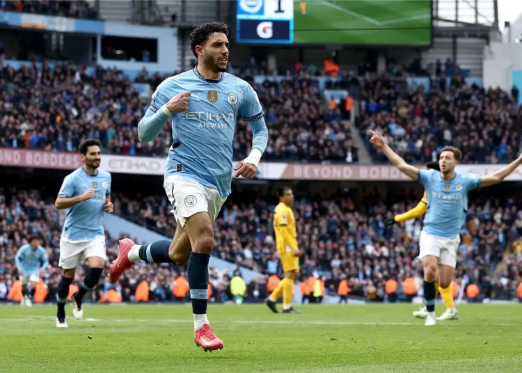 بعد مشاركته كبديل.. مرموش في التشكيل الأساسي للسيتي بمواجهة توتنهام