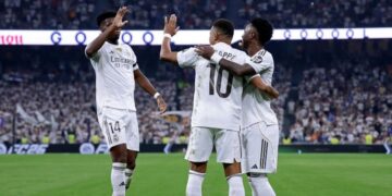 بهدف مبابي.. ريال مدريد يفتتح الليجا بفوز صعب على أوساسونا