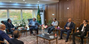 بروتوكول تعاون بين شركة استادات ومحافظة القليوبية لتعزيز التعاون المجتمعي والرياضي