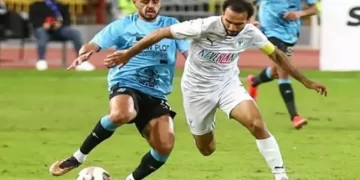 المصري يهزم المحلة ويعتلي صدارة دوري نايل